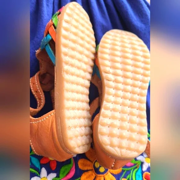 Authentic Artisanal Leather Shoes Toddler 11 - Picture 3 of 3